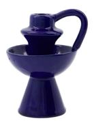 House Doctor Candle Holder, Hddiva, Blue Blå