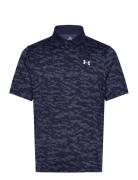 Under Armour Ua Perf 3.0 Printed Polo Marinblå