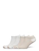 Lindex Sock Ankle 4 P Soft Blocking Beige