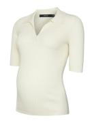 Vero Moda Maternity Vmmholly 2/4 Polo Pullover Ga Noos Vit