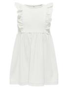 Kids Only Kmgdrea Life S/S Detail Dress Jrs Vit