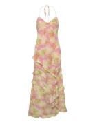 Bardot Cantara Printed Maxi Dress Rosa