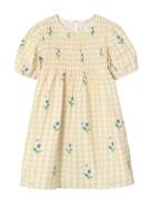 Fliink Agnes Flower Ss Dress Gul