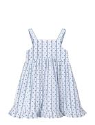 Fliink Polka Sl Dress Vit