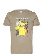 Lindex Top Ss Pokemon Khaki Green