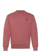 Fred Perry Crew Neck Sweatshirt Rosa