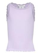 Rosemunde Kids Rkbalta Sl Short Lace Top Lila