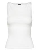 Gina Tricot Boatneck Tanktop Vit