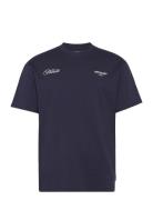 SIXTH JUNE Elevate Embroidered Ss Tshirt Marinblå