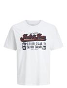 Jack & J S Jjelogo Tee Ss O-Neck 2 Col Aw25 Sn Vit