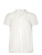 JDY Jdylima Life S/S Top Wvn Vit