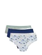 Etam Jackie Lace - 3 Shorties Marinblå