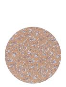 Noble House Place Mat Linnea Corc Round 2-P Orange