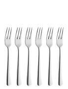 Amefa Chuletero Steak Fork 6-P Silver