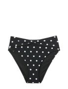 Etam Polky - Bikini High Leg Swimsuit Svart