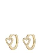 SNÖ Of Sweden Nisi Heart Ring Ear Guld