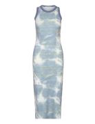 WOOD WOOD Lola Printed Dress Blå