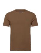 Polo Ralph Lauren Custom Slim Fit Jersey Crewneck T-Shirt Brun
