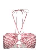 Weekday Sea Printed Bikini Top Röd