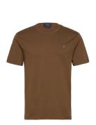 Polo Ralph Lauren Custom Slim Fit Soft Cotton T-Shirt Brun