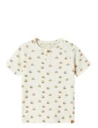 Lil'Atelier Nmmlavo Eni Ss Slim Top Lil Kräm