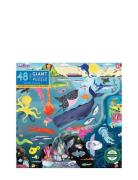 Eeboo Giant Puzzle 48 Pcs - Within The Sea Multi/patterned