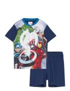 Marvel Pyjama Marinblå