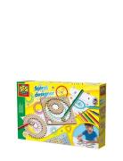 SES Creative Spiral Designer Set - Wooden Wheels Multi/patterned