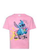 Lilo & Stitch Tshirt Rosa