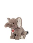 Teddy Hermann Sitting Elephant 25 Cm Grå
