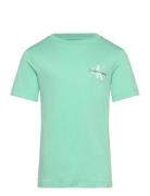 Calvin Klein Chest Monogram T-Shirt Grön