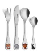 Sola Children Cutlery Set, 4-P Multi/patterned