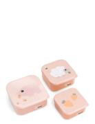 D By Deer Snack Box Set 3 Pcs Tiny Farm Powder Rosa
