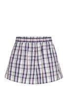 Monki Relaxed Cotton Boxer Shorts Gul