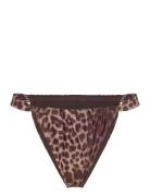Gina Tricot Gathered Bikini Tanga Multi/patterned