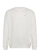 Tommy Jeans Tjm Reg S Flag Crew Vit