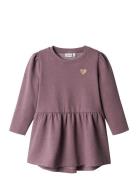 Name It Nmfvima Ls Swe Dress Bru Lila