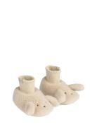 Liewood Beth Rabbit Plush Slippers Kräm
