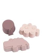 D By Deer Silic Shapes 3 Pcs Happy Clouds Powder Rosa