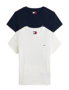 Tommy Jeans Tjw 2Pack C-Neck Tee Vit
