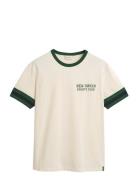 GANT Graphic T-Shirt Kräm