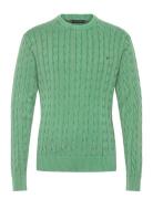 Tommy Hilfiger Classic Cable Gmd C Nk Grön
