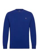 Ralph Lauren Kids Cotton Jersey Long-Sleeve Tee Blå