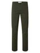 Selected Homme Slh196-Straight-New Miles Flex Pant Noos Grön