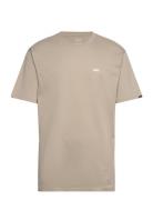 VANS Mn Left Chest Logo Tee Beige