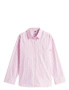 Tommy Hilfiger Ess Poplin New Easy Shirt Rosa
