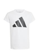 Adidas Sportswear Jg Bl Tee 160 Vit