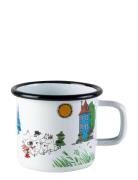 Muurla Moomin Enamel Mug 37Cl Vit