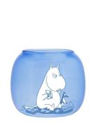 Muurla Moomin Tealight Holder Moomin Blue Blå