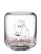 Muurla Tealight Holder/Vase Together 10Cm Nude